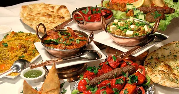 Pakistanische Küche Lebensmittel