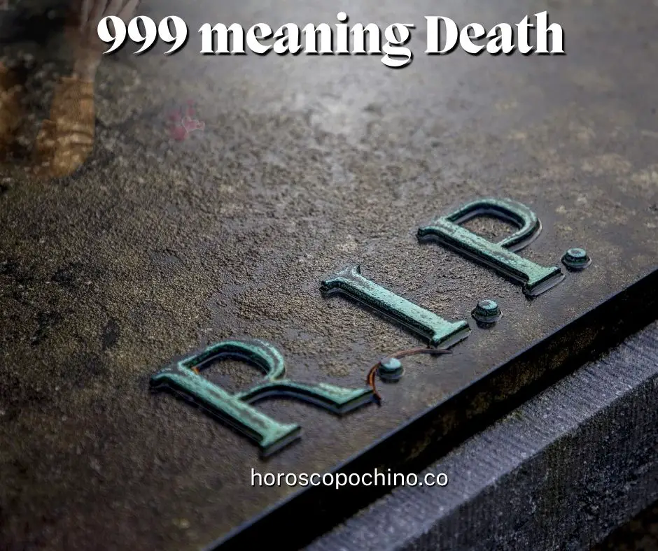 999 significando Morte