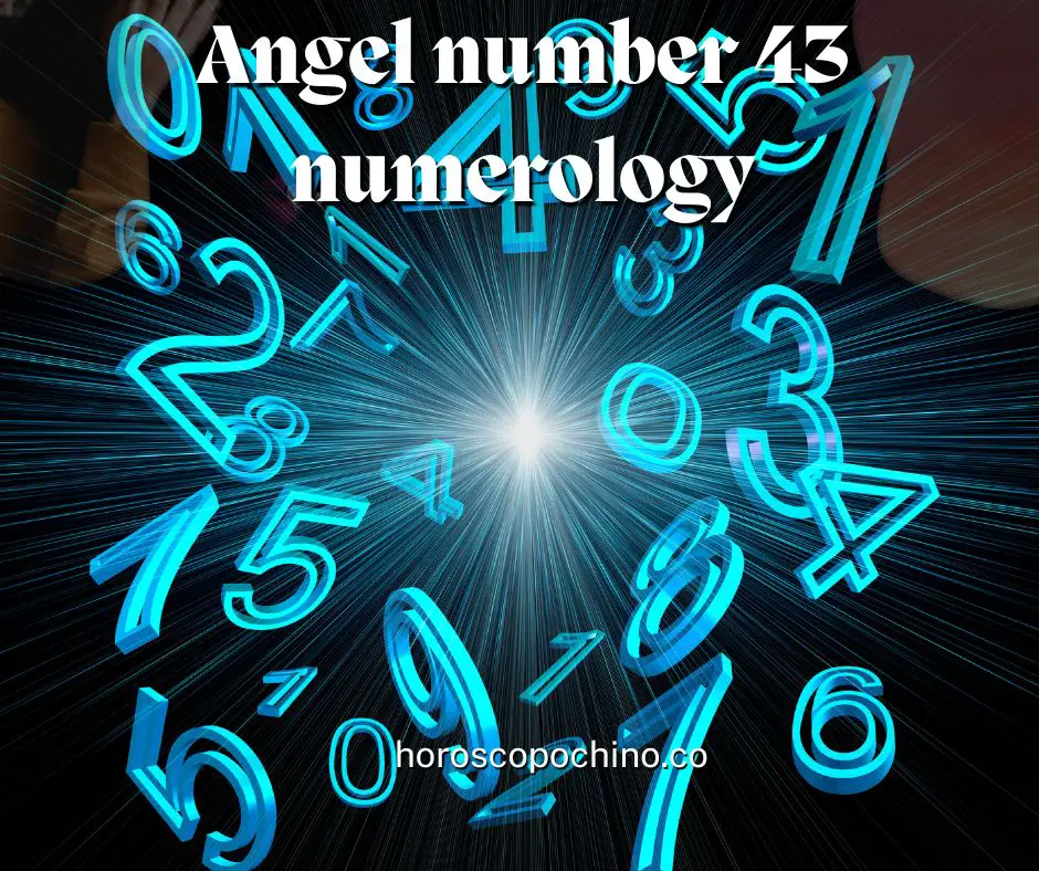 Anjo número 43 numerologia