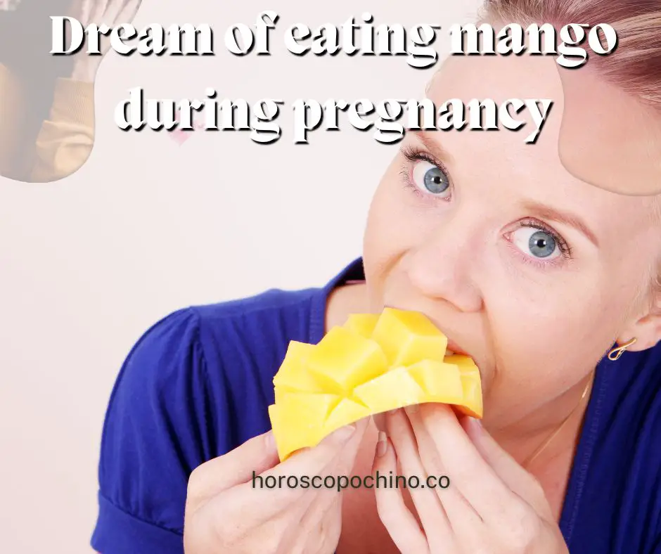 Sonhar que come manga durante a gravidez