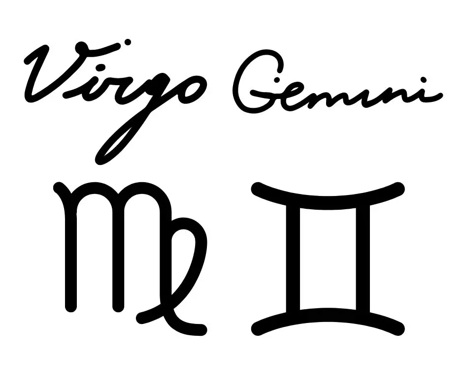 Virgo men and Gemini women