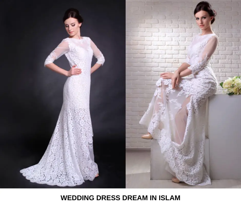Sonho de vestido de noiva no Islã