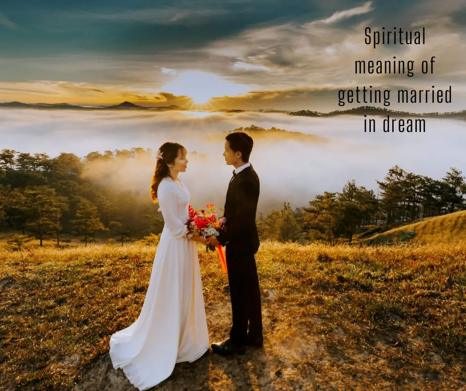Significado espiritual de casarse en soñar