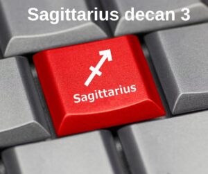 Sagittarius decan 3 image