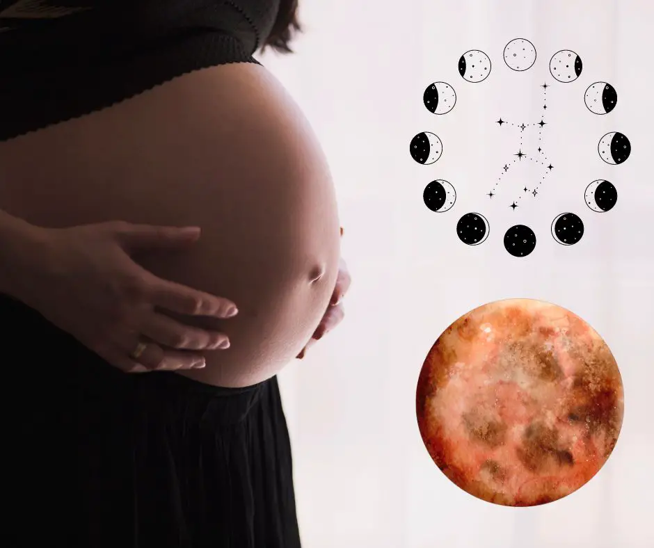 Mond finsternis und Schwangerschaft