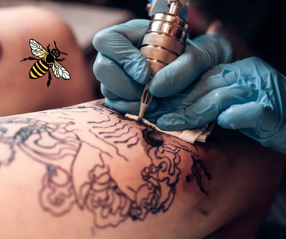 Bee tattoos Meaning