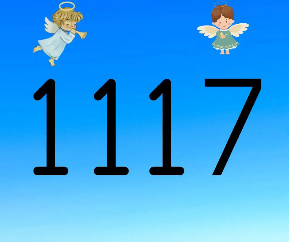 1117 Número de ángel