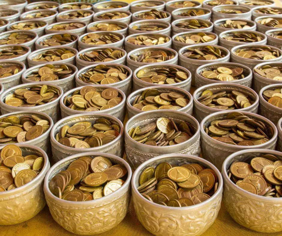 Tazón de dinero en el feng shui