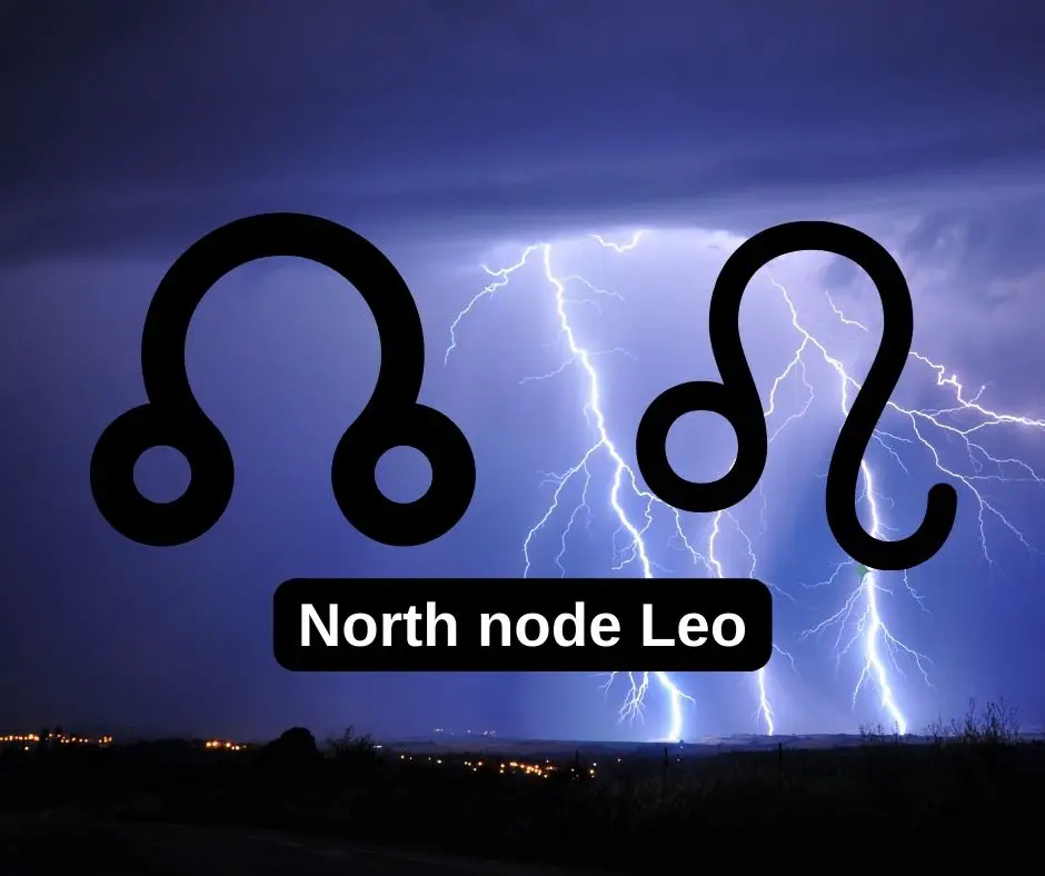North node Leo