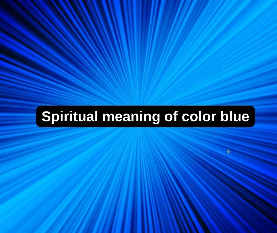 Åndelig betydning farge blå