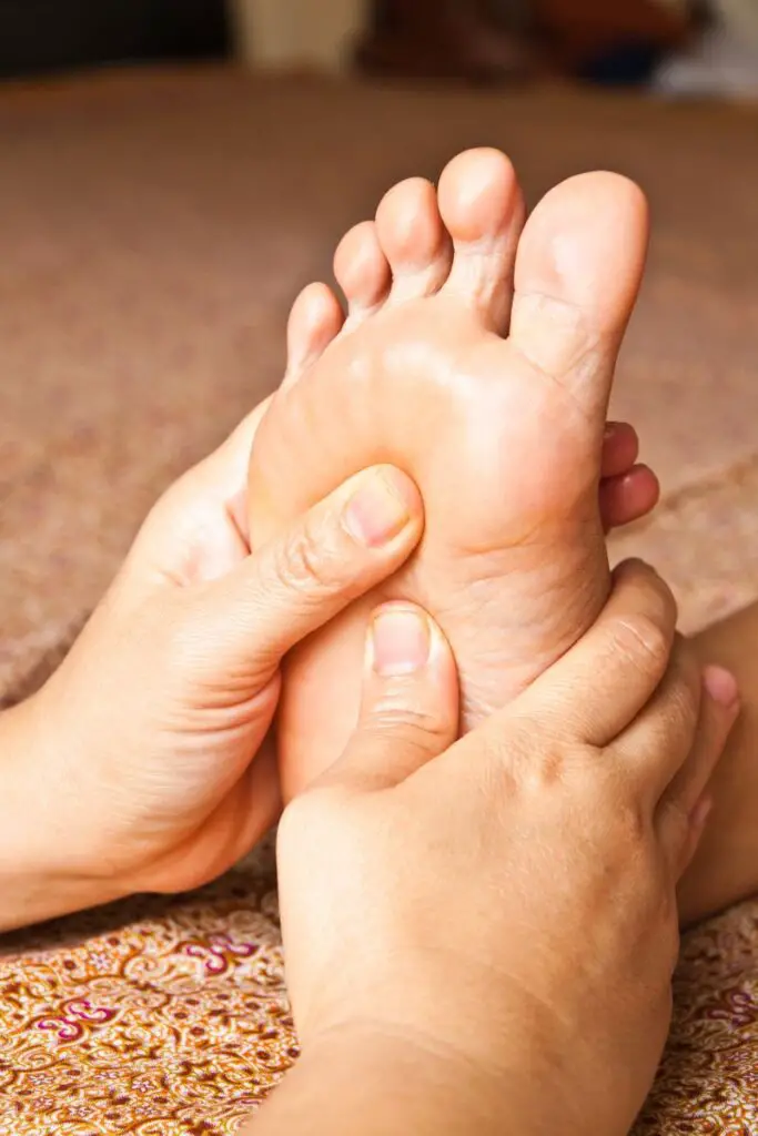 Blog über Reflexzonen massage und Energie punkte