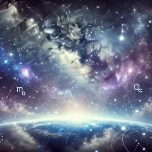 A Background Image Featuring Stars Or The Night Sky To Evoke An Astrological Theme